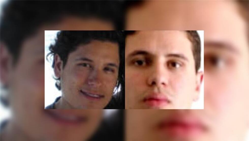 Jesús Alfredo Guzmán Salazar (izq.) e Iván Archivaldo Guzmán Salazar, hijos de 'El Chapo' y en...
