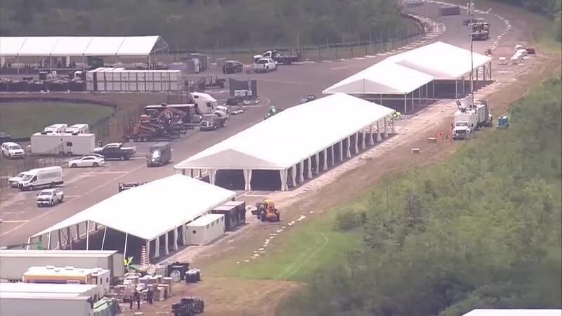 The detention facility is being built on an isolated airstrip about 50 miles west of Miami,...