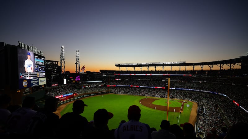 La foto del miércoles 7 de octubre de 2026 muestra el cuarto juego de la serie divisional de...