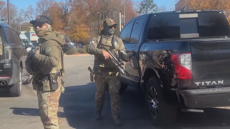 Border patrol operations in Charlotte