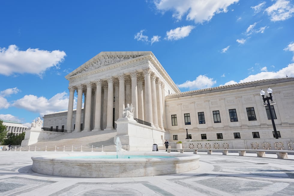 La Corte Suprema de Estados Unidos en Washington, el 5 de octubre del 2026. (AP foto/Mariam...