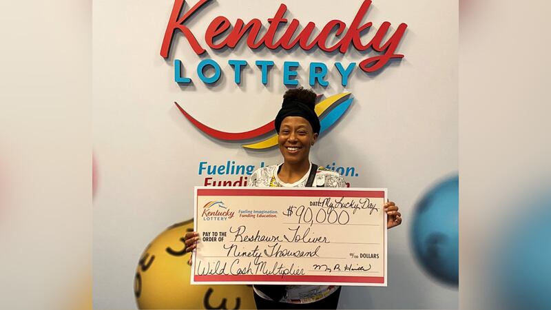 Reshawn Toliver ganó un premio de 94,000 dólares de un boleto de rasca y gana Wild Cash...