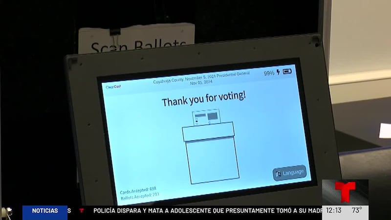 La votación anticipada ha registrado hasta el lunes más de 13 millones de sufragios emitidos...