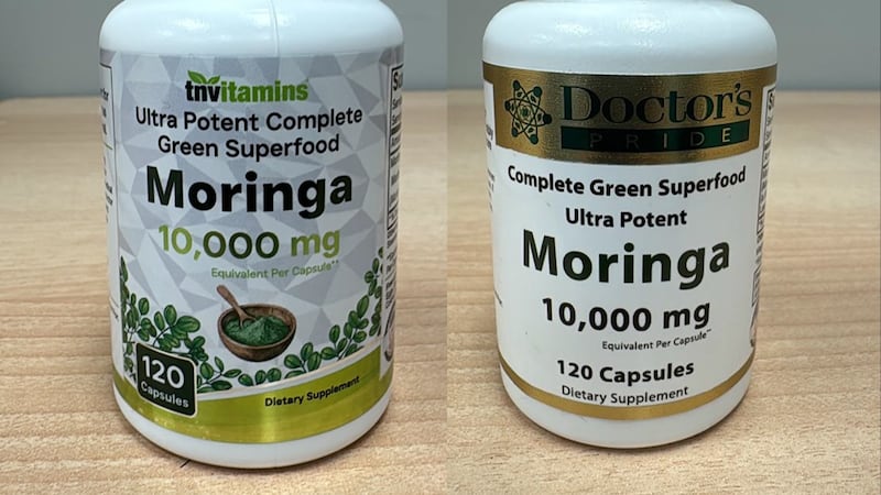 Total Nutrition Inc. is recalling its moringa-filled supplements, TNVitamins Ultra Potent...