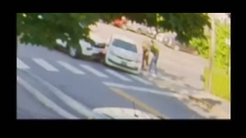 Imágenes de seguridad muestran las secuelas de un tiroteo del ICE en Maine